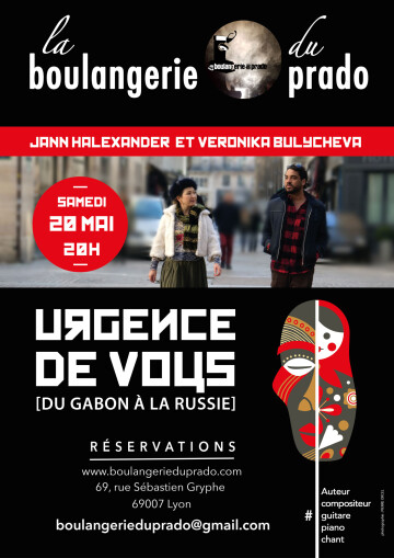 'Urgence de Vous, du Gabon à la Russie' à la Boulangerie du Prado
