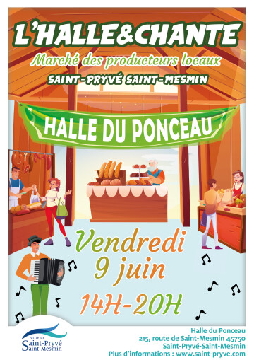 "L'Halle&Chante" marché des producteurs