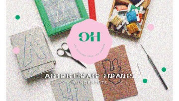 Atelier broderie sur papier · Wundertüte
