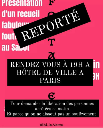 ?LA RENCONTRE DE FOUTAISE EST REPORTÉ ?