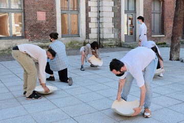 "Le green (Bàlla Vu Strumpf)" – OPJ Cyganek et Julie Poulain