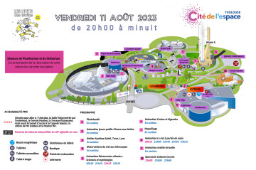 La Nuit des étoiles 2023 à la Cité de l'espace