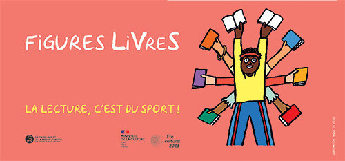 L'Été culturel Des livres à soi  : « Figures LiVreS - la lecture, c'est du sport » !