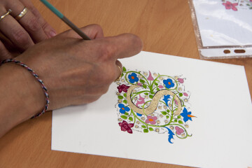 « D’OR ET DE COULEURS » - ATELIER ENLUMINURE (Vigoulet-Auzil)