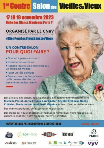 1er Contre Salon des Vieilles et Vieux - Atelier animé par Annie de Vivie