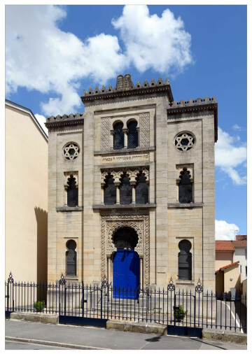 Première synagogue orientaliste de la Marne : la synagogue de Châlons-en-Champagne