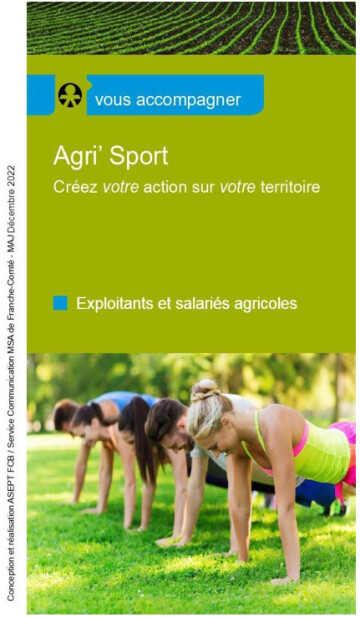 Agri’Sport : activités physiques pour les exploitants, les salariés agricoles et leurs familles