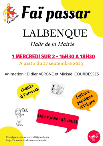 1ère séance "Faï passar"