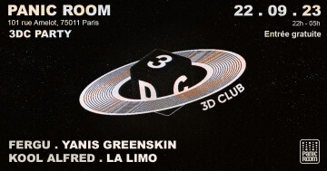 3DC Party @PAnic Room 22/09/23