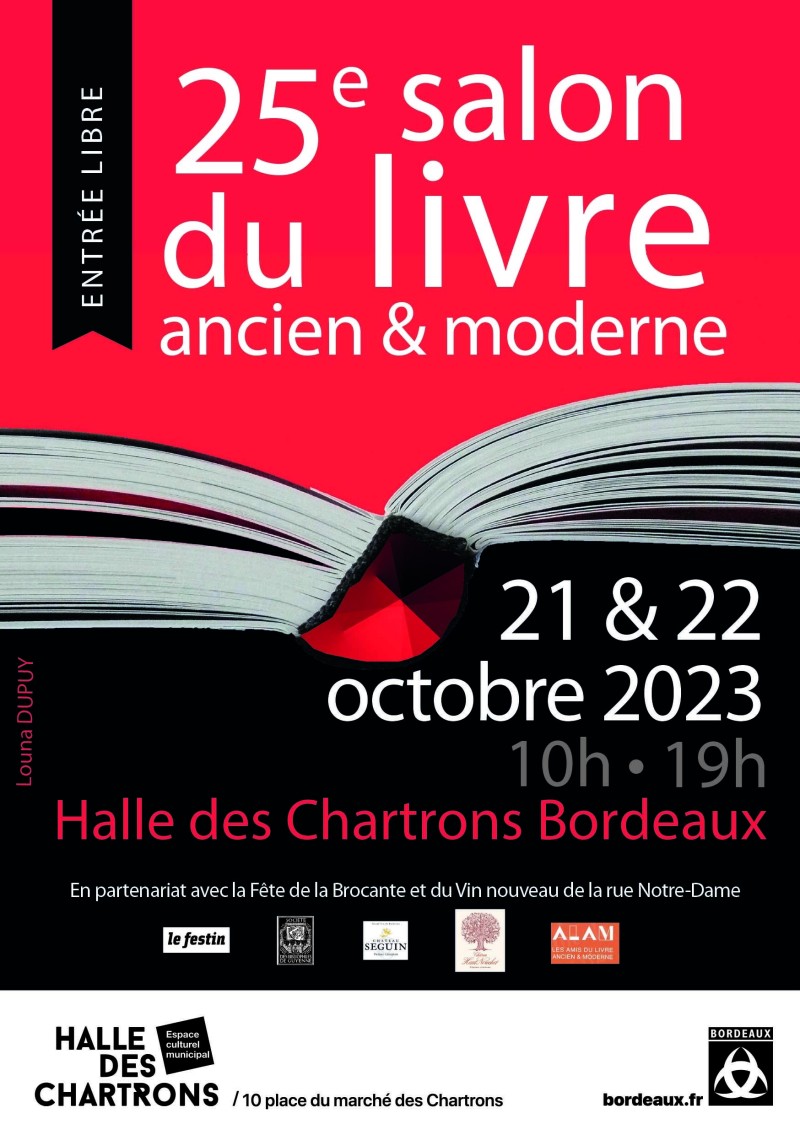 25ème Salon du livre ancien et moderne de Bordeaux