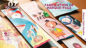 [ATELIER] CRÉATION DE MARQUE-PAGE