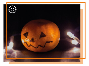 Jeux culinaires sur les couleurs d’Halloween