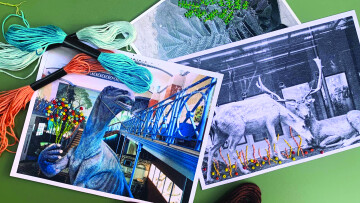 Atelier d'initiation broderie sur photo