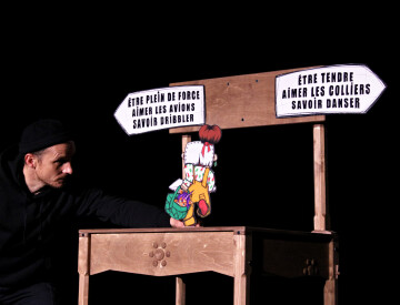 "Caillou et le Bouffe-Coeur" de la compagnie La Barbe à Maman