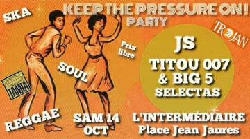 "Keep the pressure on" party