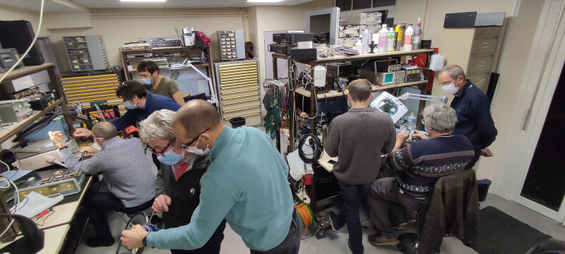 Atelier de dépannage électronique