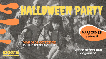 HALLOWEEN PARTY au Barge