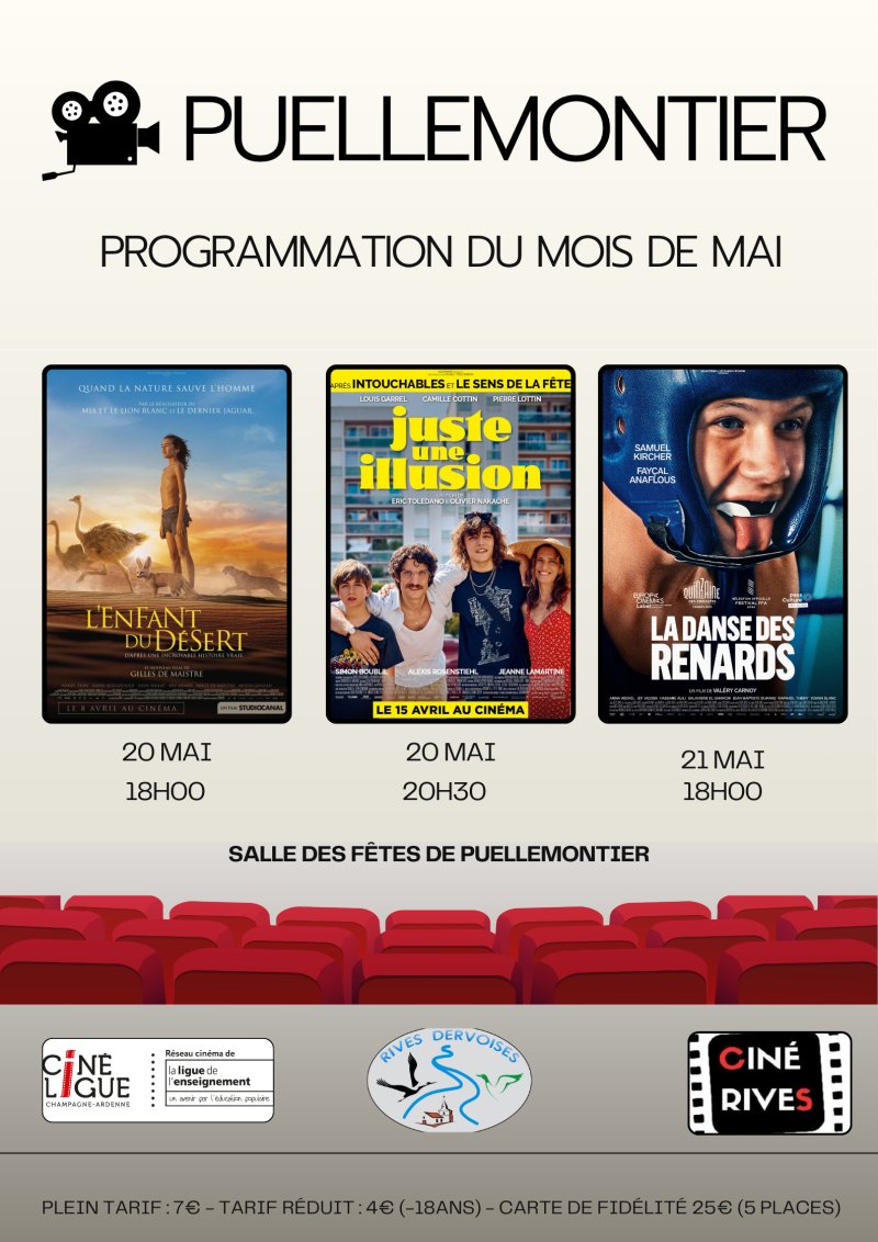 Soirée Cinéma avec CINE RIVES