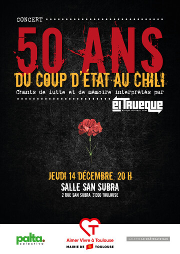 Concert El Trueque "50 ans du coup d'état au Chili"