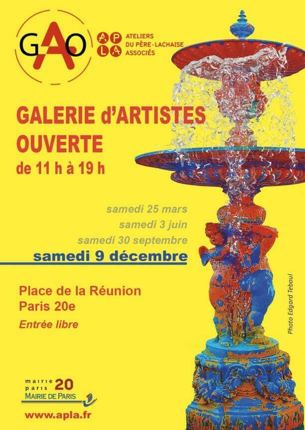 8e édition de la Galerie d’Artistes  Ouverte (GAO)