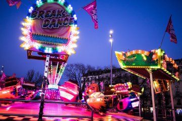 La fête foraine du carnaval