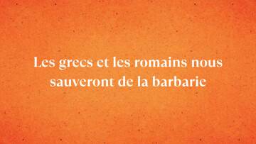 Conférence : Festival des langues classiques