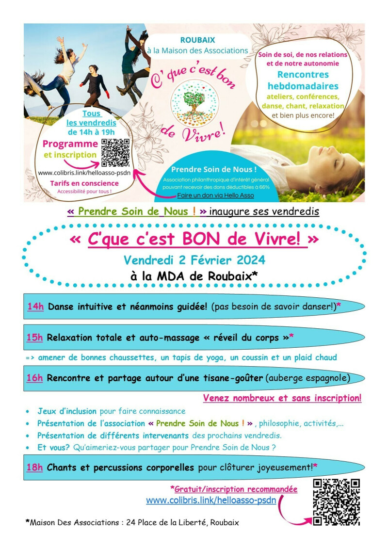 « C’que c’est BON de Vivre! »