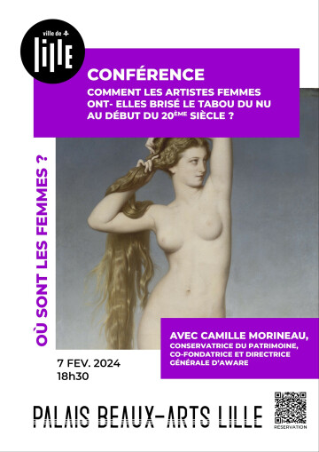 Conférence de Camille Morineau, conservatrice, co-fondatrice et directrice générale d’AWARE (Archives of Women Artists, Research and Exhibitions)