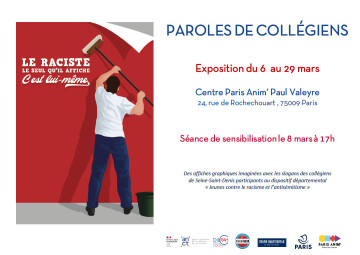 "PAROLES DE COLLÉGIENS" – Nouvelle Exposition Remembeur à PARIS 75009