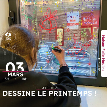 [Atelier]DESSINE LE PRINTEMPS