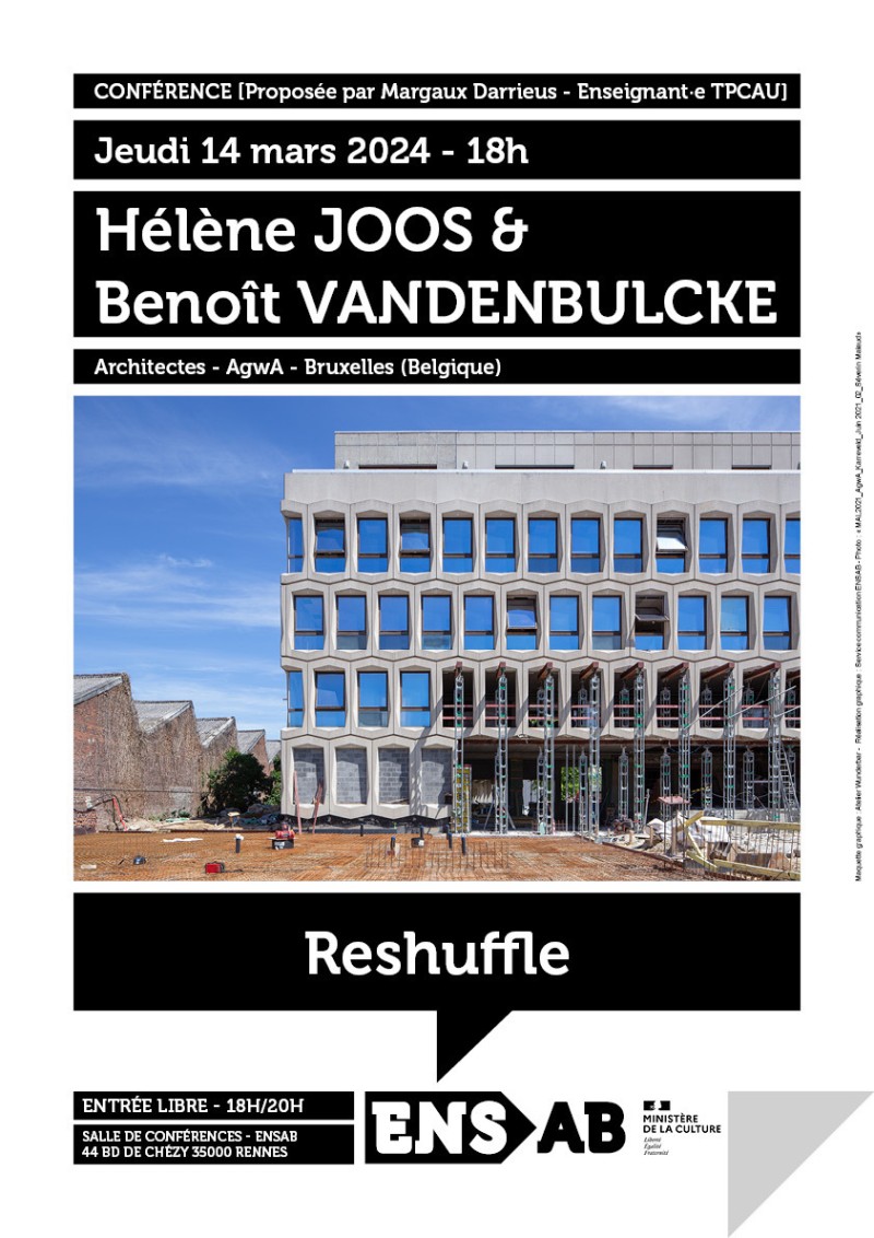 CYCLE DE CONFÉRENCES ENSAB 2023/2024