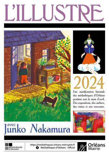 L’illustre 2024 : Junko Nakamura (à la Médiathèque Saint-Marceau)