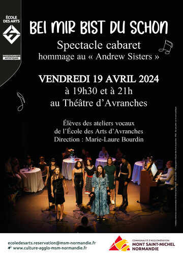 [Loisirs] Spectacle cabaret " BEI MIR BIST DU SCHON "