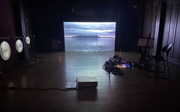 MØRKE - Performance sonore et projection vidéo