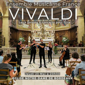 Concert 100% Vivaldi : Les 4 Saisons & concerti pour flûte