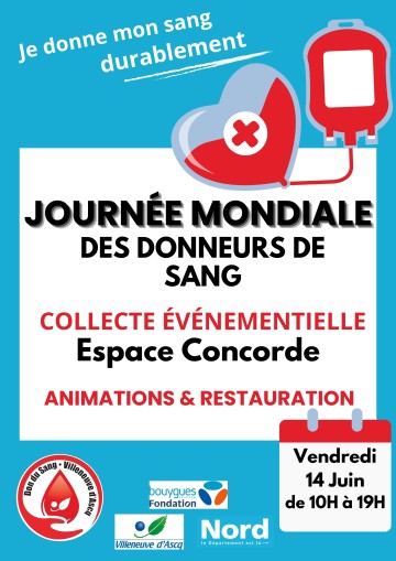 Journée mondiale des donneurs de sang