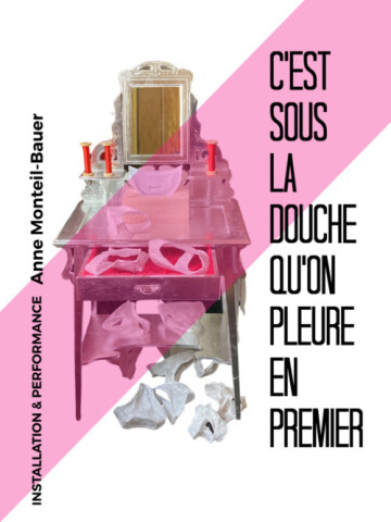 C’EST SOUS LA DOUCHE QU’ON PLEURE EN PREMIER- FRAGMENTS ARRACHÉS À LA MÉMOIRE