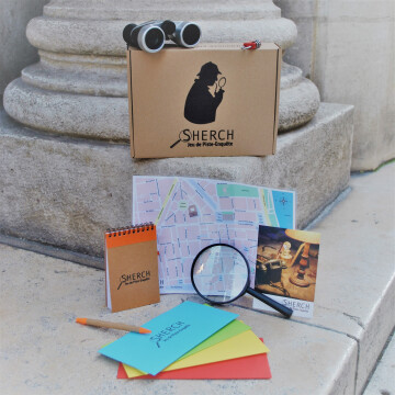 Sherch - Jeu de piste-enquête à Bordeaux : « Braquage au Port de la Lune »