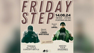 [ FRIDAY STEP #3 ] Popping Music - avec Le Bâtisse et Sessions Concepts