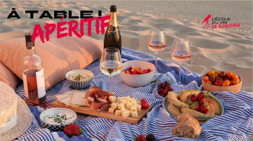 Atelier "A table ! - Apéritif" avec l'École du Vin de Bordeaux