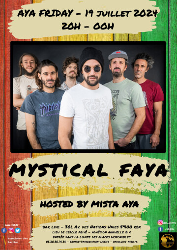 [Reggae] Aya Friday ft. Mystical Faya