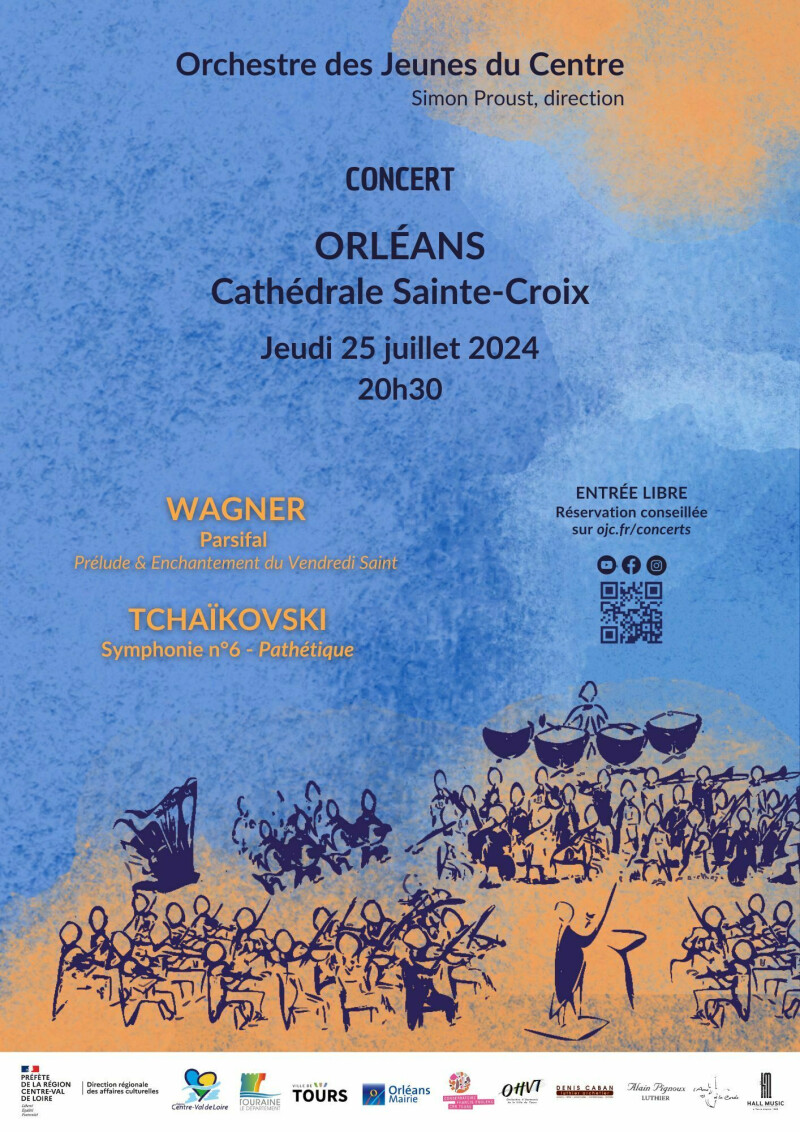 Concert de l'Orchestre des Jeunes du Centre à la Cathédrale d'Orléans