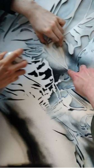 Initiation au pochoir