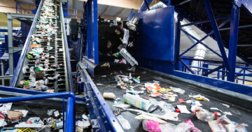 Visite du centre de tri