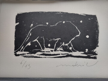 Initiation gravure sur bois / avec l'Académie d'art de Meudon