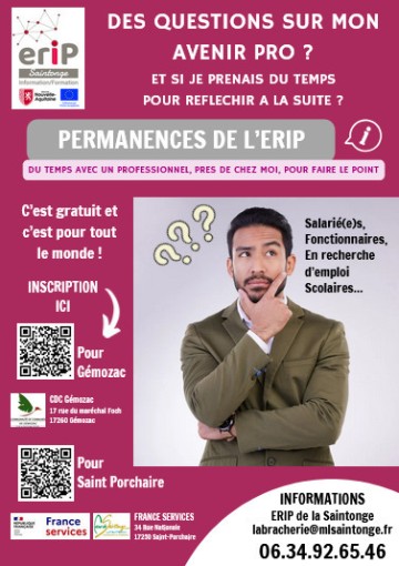 Permanences ERIP Gémozac