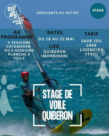 Stage de windsurf et de catamaran