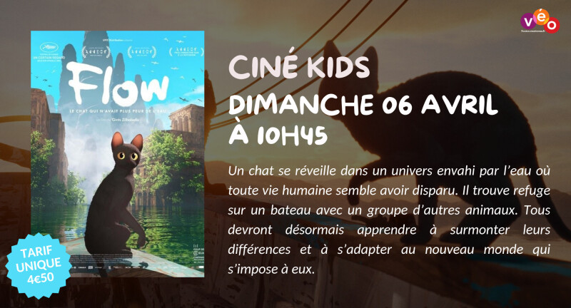 Ciné Kids: Flow, le chat qui n'avait plus peur de l'eau