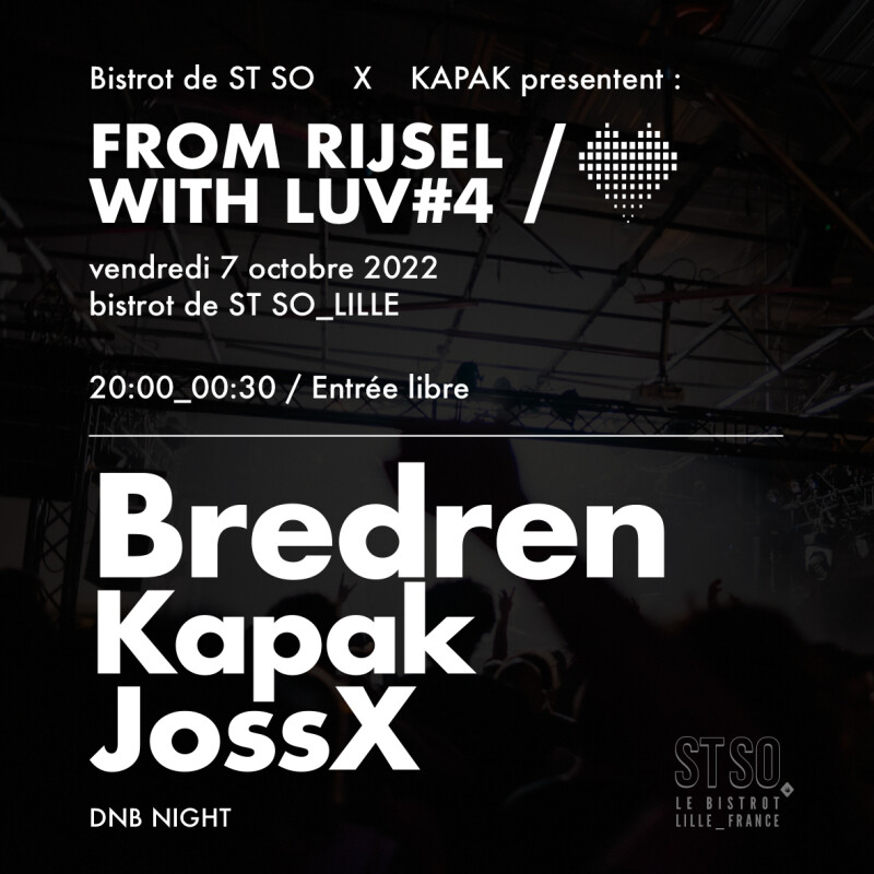 ■ FROM RIJSEL WITH LUV #4 ■