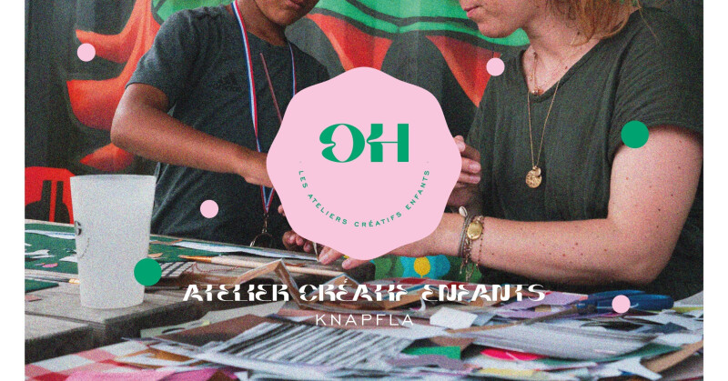 Atelier créatif enfants · Knapfla